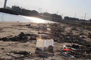 六渡寺海岸清掃　２